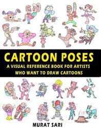 cartoon poses a visual reference book