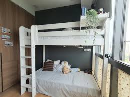 single bunk bed with ikea single sofa