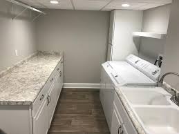 Erie Area Basement Remodel With Laundry