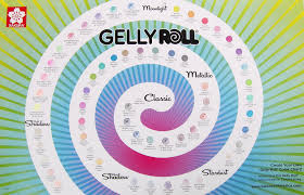 Colorchart 30 Years Of Gelly Roll
