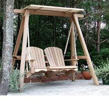 Bear Chair Swing Set Cedar Kit
