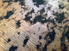 how to remove residue from under carpet