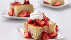 Light, fluffy bisquick shortcakes are a perfect complement to sweetened berries and this recipe uses bisquick™ for an easy, flaky shortcake shortcut that doesn't skimp on taste. Strawberry Shortcake Squares Recipe Bettycrocker Com
