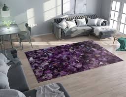 Amethyst Rug Crystal Rugs Purple Floor