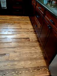 wire brushed textured hardwood flooring