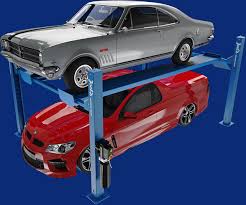 car hoists work tools in