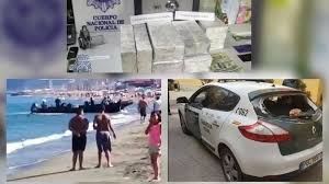 Resultado de imagen de Narcotrafico en el campo de Gibraltar