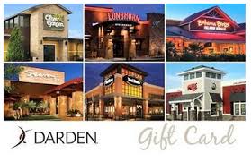 50 darden gift card only 40 good at