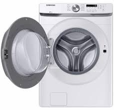 This troubleshooting guide for samsung front loading washing machines will assist you to fix your washer. Wf45t6000aw Samsung 27 4 5 Cu Ft Front Load Washer With Self Clean White