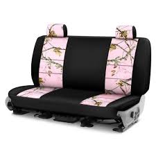 2nd Row Camo Ap Pink Custom Seat Covers