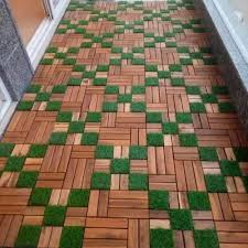Brown Ipe Wood Decking Tile