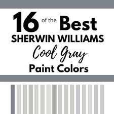 16 cool gray paint colors sherwin