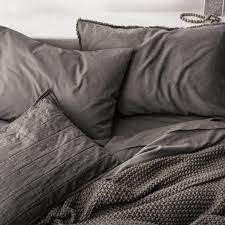 heavyweight linen blend comforter