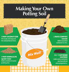 own potting soil