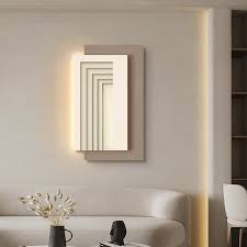 800mm led modern rectangle abstract