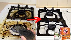 Clean Your Stove Top With Baking Soda