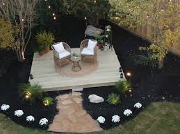 how to build a gravel patio