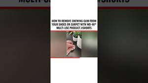 how to remove chewing gum from your