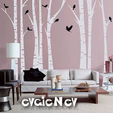 Forest Wall Decals Famous Birch Trees