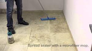 seal travertine floors with stone pro