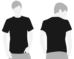 Große auswahl an drucken, schnitten und farben. Black T Shirt Template Clipart Library Clip Art Library Black Shirt Shirt Template Black Tshirt