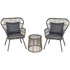 Wicker Rattan Furniture 2 Chairs