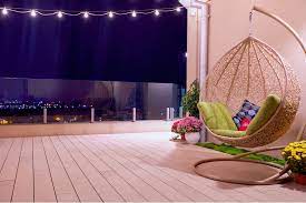Balcony Design With Outdoor Flooring
