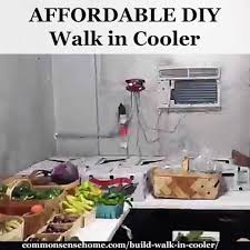 build your own walk in cooler with a