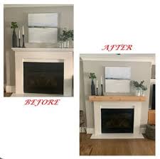 Cedar Wood Fireplace Mantel