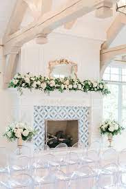 Elegant Fireplace Decor With Lush White