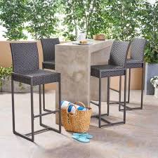 Ladanza Outdoor Patio Bar Chair 4
