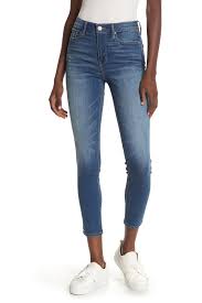 William Rast Sculpted High Rise Ankle Skinny Jeans Hautelook