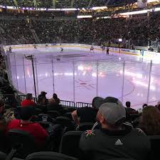 T Mobile Arena Section 19 Row J Seat 9 Vegas Golden