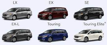 We have the lx, ex, touring, and more! Top Honda Honda Odyssey Different Models