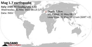 mag 1 7 earthquake italy