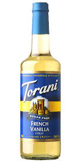 torani sugar free french vanilla syrup