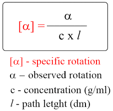 specific rotation chemistry steps