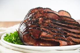 how to cook a ham in a roaster sweet