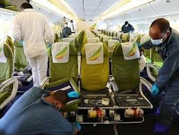ethiopian remodels 9 penger aircraft