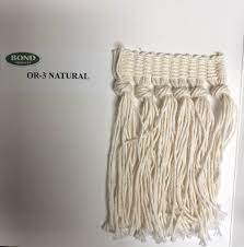 or 3 natural heavy duty knot fringe