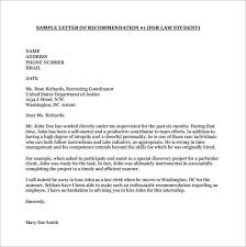 16 college recommendation letters