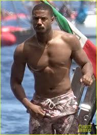 Jordan and his new gal pal… Michael B Jordan Shows Off His Toned Body While Vacationing In Italy Photo 4115863 Michael B Jordan Shirtless Pictures Just Jared
