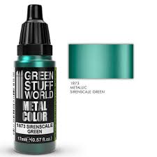 Metallic Paint Sirenscale Green Gsw
