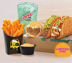 Taco Bell New 5 Cravings Deal gambar png