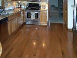 installing hardwood flooring in a kitchen
