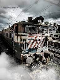 indian railway locomotive track