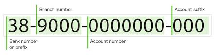 account numbers accounts
