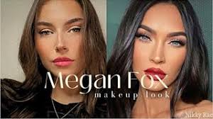 recreating megan fox s flawless makeup