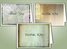 writing funeral thank you notes