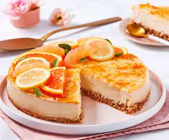 Citrus Cheesecake gambar png
